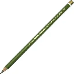 Олівець кольор"Koh-i-noor"№3800/63 Polycolor художній ovlive green light/оливковий світло-зелений(12)
