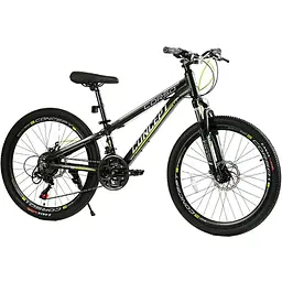 Велосипед спортивний Corso Concept 24" ЦБ-00246116 чорний - мініатюра 3