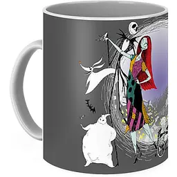 Кухоль GeekLand Кошмар перед Різдвом The Nightmare before Christmas CP 03.213 330 мл білий - мініатюра 2