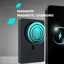 Батарея універсальна Canyon 10000mAh OnPower 511 PD20W Magnetic wireless MagSafe Grey (CNS-CPB511G) - мініатюра 11