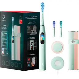 Електрична зубна щітка Oclean X Ultra S Electric Toothbrush Green [100974] - мініатюра 4