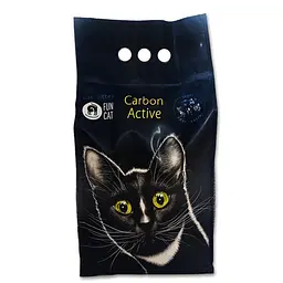 Fun Cat Carbon Active наповнювач для котячих туалетів з активованим вугіллям сильнодіючий 5 л
