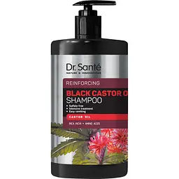 Шампунь для волосся Dr. Sante Black Castor Oil 1000 мл