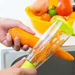 Зручний кухонний ніж для чищення овочів Peeler - мініатюра 5