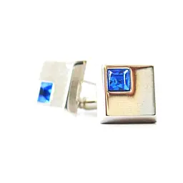 Запонка Handmade 1,5х1,5 см acs0011816 - мініатюра 2