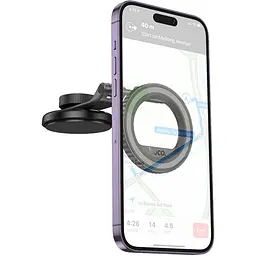 Автотримач Hoco H77 Black Metal Gray [140684] - мініатюра 5