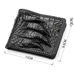 Портмоне CROCODILE LEATHER 11,5х9,5 см acs0029619 - мініатюра 3