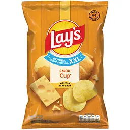 Чипси Lays зі смаком сиру 170 г (948608)