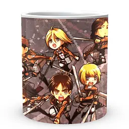 Кухоль GeekLand Атака Титанів Attack on Titan команда Аккермана AT.02.59 330 мл білий - мініатюра 2