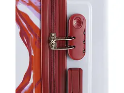 Чемодан Semi Line 24 M White/Red Print (T5654-2) - миниатюра 4