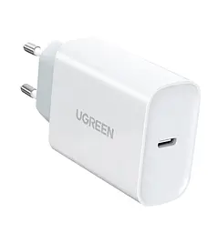 Зарядний пристрій Ugreen CD127 адаптер блок 30 W PD вихід 1*USB-C (70161) - мініатюра 2