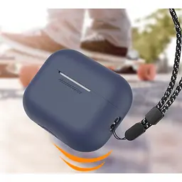 Чохол AhaStyle Colorful Silicone Case для AirPods Pro 2 Midnight Blue [CP-187-2-C-MB] [133838] - мініатюра 6