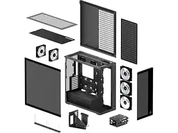 Корпус ARCTIC Xtender VG Black (ACPCC00016A) - мініатюра 8