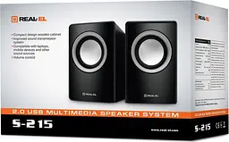 Акустична система REAL-EL S-215 (EL121200002) [82718] - мініатюра 10