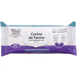 Серветки гігієнічні Corine de Farme 60 шт.