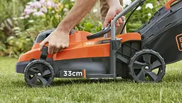 Газонокосарка акумуляторна Black+Decker BCMW3336L1 - мініатюра 3