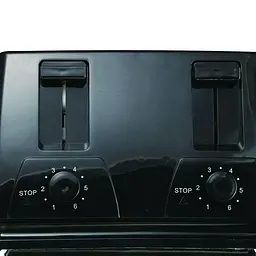 Тостер QLT-318 на 4 скибочки з 4 відділеннями, регулюванням температури та кнопкою «Стоп», 1300 Вт - мініатюра 3