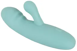 Вібратор-кролик Cuties Mini Rabbit Softies 15.5 см (бірюзовий) - мініатюра 12