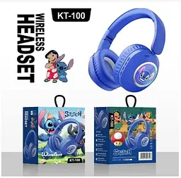Бездротові навушники Стіч KT-100 з Bluetooth та мультяшним дизайном ∙ Навушники Стіч KT-100 для музики та дзвінків - мініатюра 3
