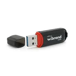Флеш-накопичувач Wibrand USB 3.2 Gen1 Marten 128GB Black - мініатюра 2