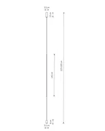 Підвісний світильник Nowodvorski 11606 Vertic Led 1x19W 3000K 750Lm IP20 Білий - мініатюра 8