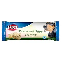 Ласощі Trixie Chicken Chips для собак чипси зі смаком курки, d: 4 см, 100 г