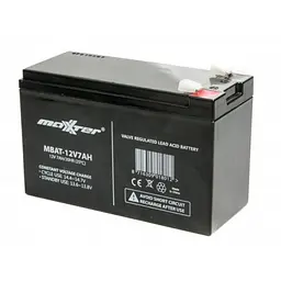 Акумуляторна батарея Maxxter 12V 7AH AGM (MBAT-12V7AH)