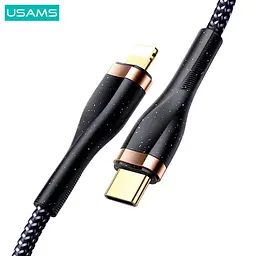 Кабель Usams Type-C To Lightning PD Fast Charging & Data Cable US-SJ489 U64 1.2 м 20W - мініатюра 2
