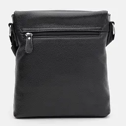 Чоловіча шкіряна сумка Borsa Leather K13658bl-black - мініатюра 3