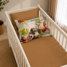 Комплект постільної білизни MirSon бязь BABY Puppy Garden 110 x 140 см (2200013681601) - мініатюра 3