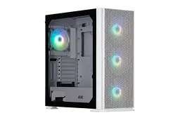 2E Gaming Корпус Vertex GI01W без БЖ 2xUSB3.0, 1xUSBType-C, 3x140мм ARGB, 1x120мм ARGB, VGA 380мм, LCS ready, контролер з пультом, TG Side Panel, EATX, білий