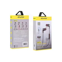 Бездротові навушники Awei B923BL, BT4.2, 55mAh, 4-6h, black - мініатюра 12