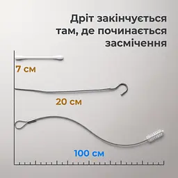 Набір для прочищення дренажу холодильник (5 інструментів) - мініатюра 6