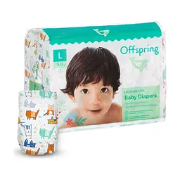 Підгузки Offspring Cat Розмір L 9-13 кг 36 шт (DP-OI-FAT-L36P-MTC)