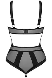 Боді Obsessive Chic Amoria otwarte (Чорний, XS/S) Obsessive 100356 96905 - мініатюра 4