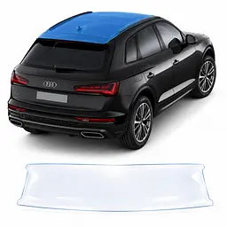 Антигравійна захисна бронеплівка за лекалами для Audi Q5 GU 2025- зона даху