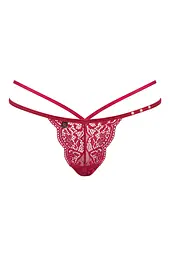 Трусики-стринги Obsessive Ivetta L/XL червоний - мініатюра 7