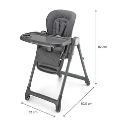 Стілець для годування Kinderkraft Tulo Grey (5902533928798) - мініатюра 5