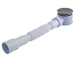 Сифон для душового піддона Santehplast Nata GD-7- 1 1/2"x50 h52 83х52 мм 30412
