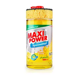 Засіб для ручного миття посуду Maxi Power Лимон 1000 мл (4823098400929)