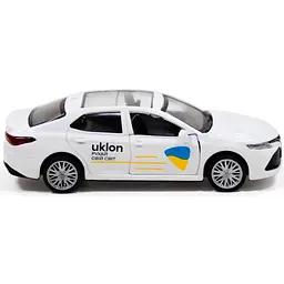 Масштабна модель автомобіля TechnoDrive Toyota Camry Uklon (білий) (250291) - мініатюра 6