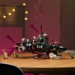 Конструктор LEGO DREAMZzz Страхітливий підводний човен «Акула» 1413 деталей (71500) - мініатюра 13