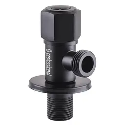 Кран кульовий кутовий Q Professional 1/2″X1/2″ NV-QP888 Black 000025136