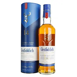 Віскі Glenfiddich Bourbon Barrel Reserve 14 Year Old 43% 0.7 л в подарунковій упаковці
