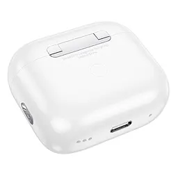 Бездротові навушники Hoco EW81 Elegant true wireless touch screen BT headset, BT5.4, 30mAh, 300mAh, 4h, white - мініатюра 6