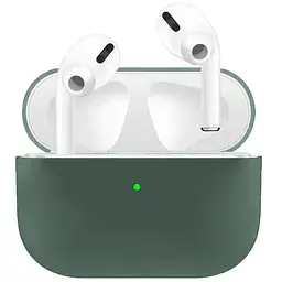Чохол Silicone Case + Carbine для Apple AirPods Pro 2 Pine Green [74297] - мініатюра 2
