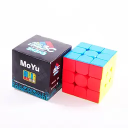 MoYu Meilong 3C 3x3 Cube stickerless. Кубик 3х3 без наклейок Мейлонг 3С MF8888B - мініатюра 4