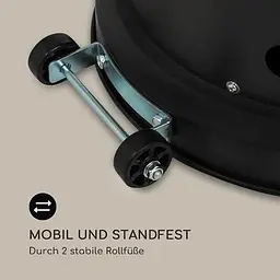 Газовий обігрівач керамічний Blumfeldt Goldflame Style (10035140) - мініатюра 7