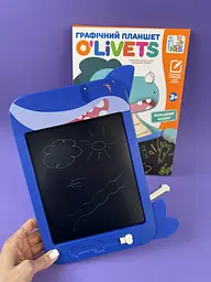 Планшет SK 0051 LCD для малювання 10 дюймів, кольоровий дисплей, 4 дизайни (ціна за 1шт) - мініатюра 2