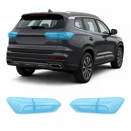 Антигравійна захисна бронеплівка за лекалами для Chery Tiggo 8 I 2018-2020 - задні ліхтарі стопи